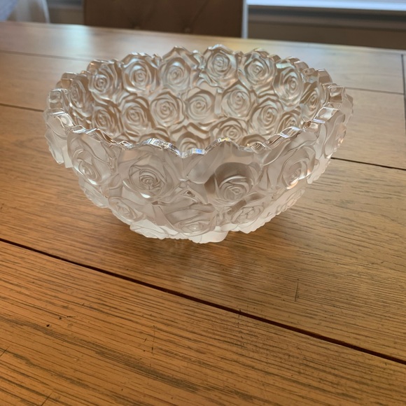 Monique Lhuillier by Waterford Crystal Sunday Rose bowl - Picture 5 of 5